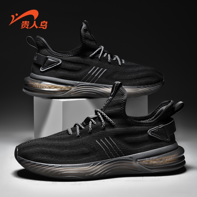 Noble Bird Men's Running Shoes 2022 Fall New Men's Casual Shoes National Trend Sports Shoes Low Top Breathable Running Shoes