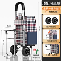 Рама с сидением из нержавеющей стали, складное синее кресло, увеличенная толщина