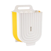 Dirty clothes basket dirty clothes storage basket laundry basket wall-mounted folding household large-capacity bathroom and bathroom clothes storage device