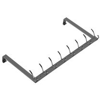 Hook behind the door no punching hanging clothes hanger wall-mounted bathroom doorway clothes storage door hanging rack storage artifact