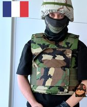 NATO Military Forces Camouflage Ranger RBA Armor Leather Tactical Vest