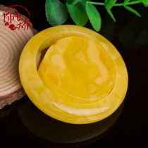 Decorated in the Baltic Sea natural beeswax bracelet set chicken oil yellow beeswax bracelet bracelet heart female