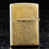 Zippo более светлый подлинный чистый медный цветок песок Золотой цветок.