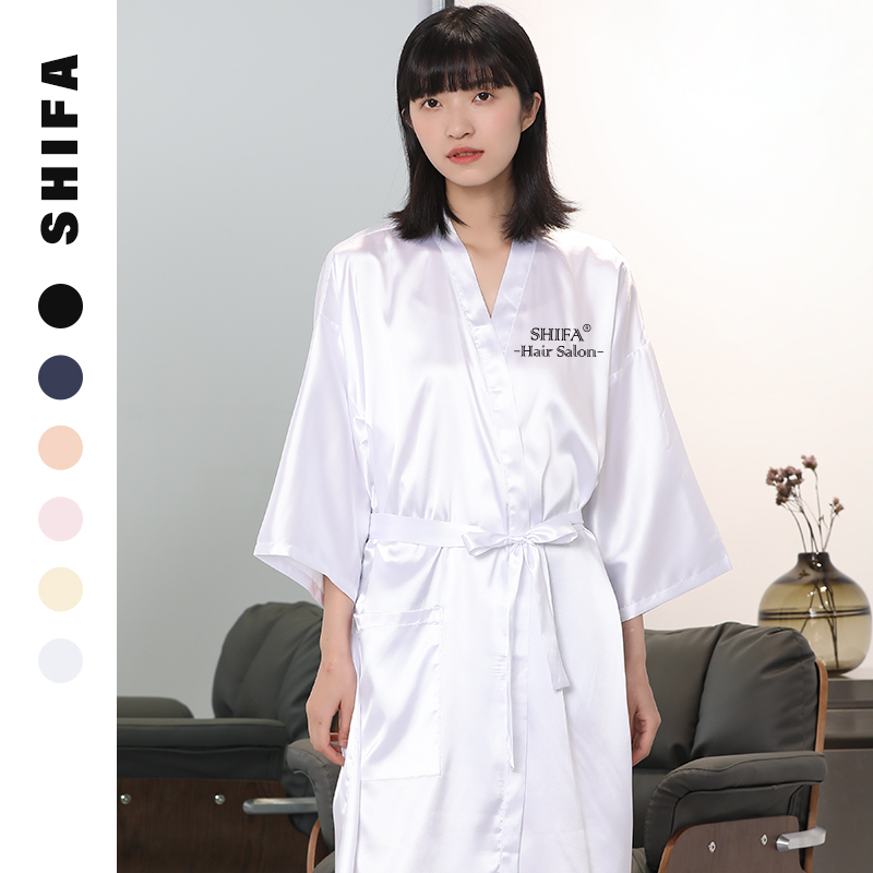 Barber robe Customer Service Network Red tide Hairdress Hairway stained cloth dyed hair cut and clothing