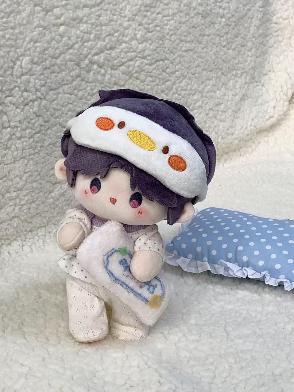 Love and Deepspace Fan-Made 7.87 in Skeleton Plush Dolls