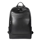 Мужская вместительная и большая кожаная сумка для путешествий, школьный рюкзак, из натуральной кожи, простой и элегантный дизайн, воловья кожа, подходит для студента