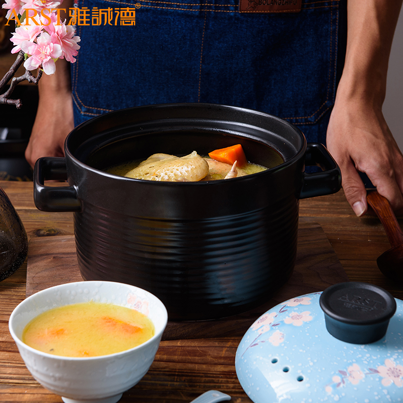 Ya cheng DE Japanese casserole stew soup household ceramics fire pot casserole stew sand pot pot soup