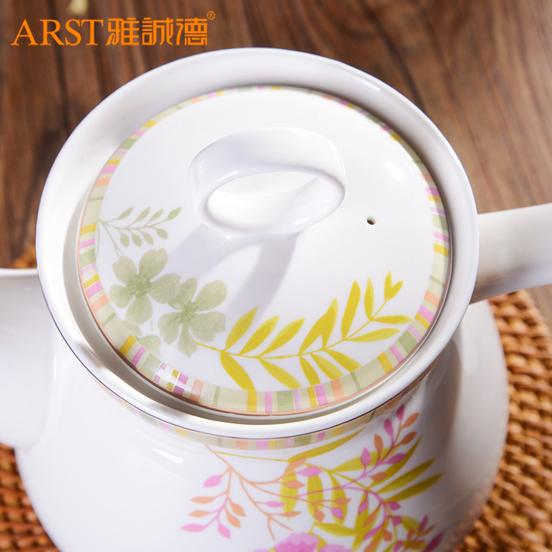 Ya cheng DE ceramic teapot heat - resistant single pot of cold water, household large - sized cold water from the hot kettle