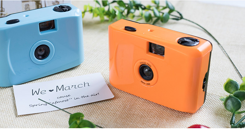 LOMO máy ảnh retro phim máy ảnh một lần phim đánh lừa không thấm nước vibrato với cùng một đoạn gửi bạn gái tốt nghiệp món quà Ngày Valentine chị món quà dễ thương Polaroid