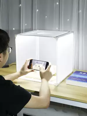 LED small studio product photo mini fill light box Taobao e-commerce still life shooting table Simple shadowless photo prop light