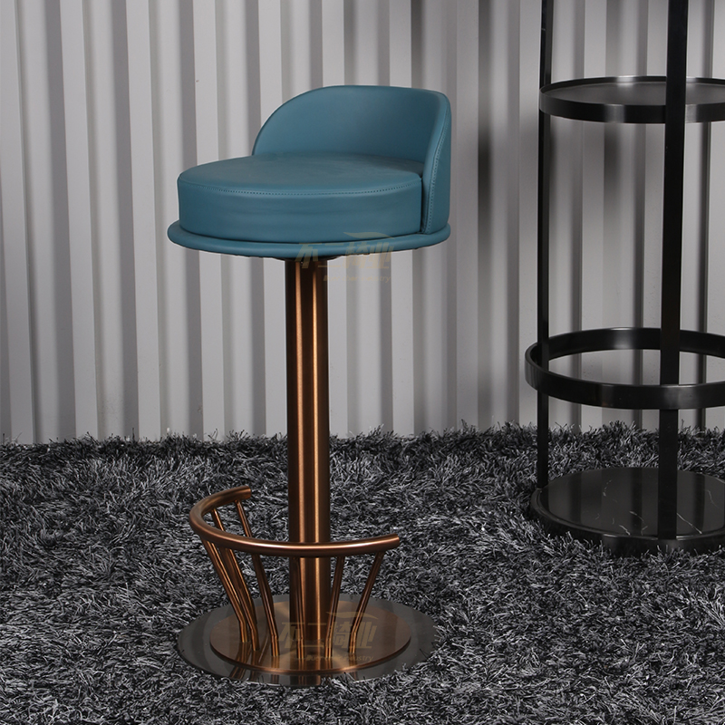 Lift Bar Chair Light Lavish Modern Minimalist Home Swivel High Footrest Bar Chair Eurostyle High Stool Fashion
