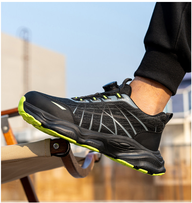 Защитная обувь 男士劳保鞋男款防砸防刺穿夏季轻便新款老保带钢板耐磨工地安全鞋 Zhen Cheng