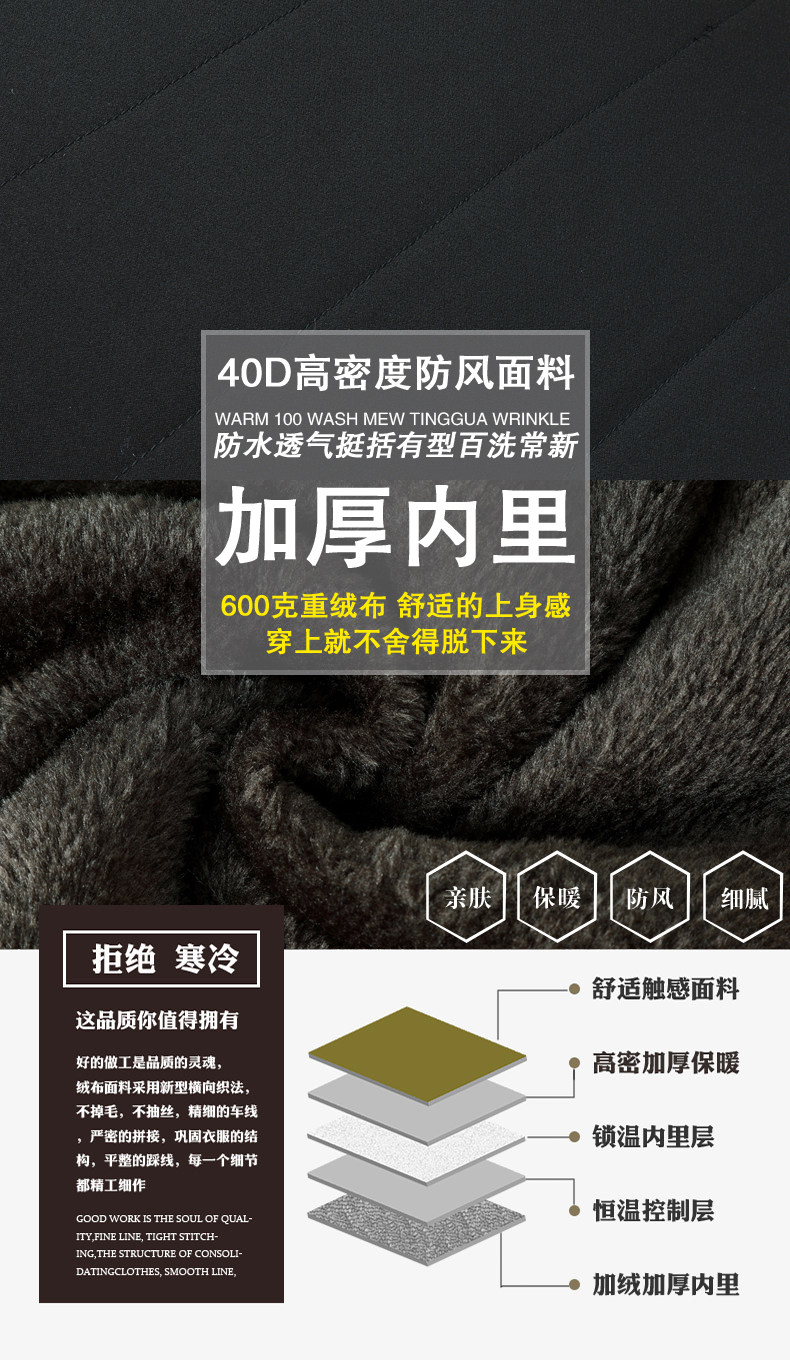 Blouson chaud pour homme - Ref 3114841 Image 10