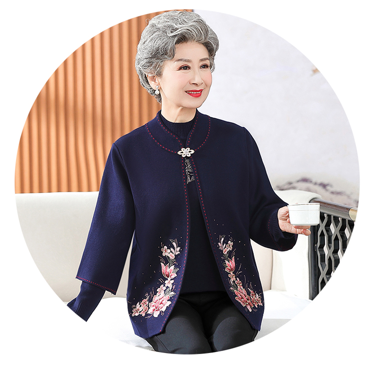 E5838 1420K ÁO LEN NỮ TAIRYA DÁNG DỘNG CẢ BỘ 2 MÓN MÙA XUÂN THU ĐÔNG TRUNG NIÊN THỜI TRANG NỮ G04 SẢN PHẨM MỚI