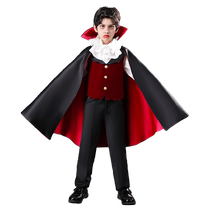 Childrens Halloween Costumes Boys Cos Cloak Cloak Vampire Prince Costume Count Masquerade