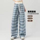 Кружевные штаны для отдыха, по фигуре, эластичная талия, свободный крой