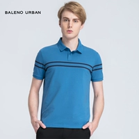 Baleno Banino Benny Road Cotton Áo sơ mi nam tay áo ngắn ao polo nam