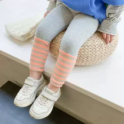 Girls pants Spring and Autumn wear autumn clothes 2021 New Korean version of foreign style autumn trousers women baby thin pants