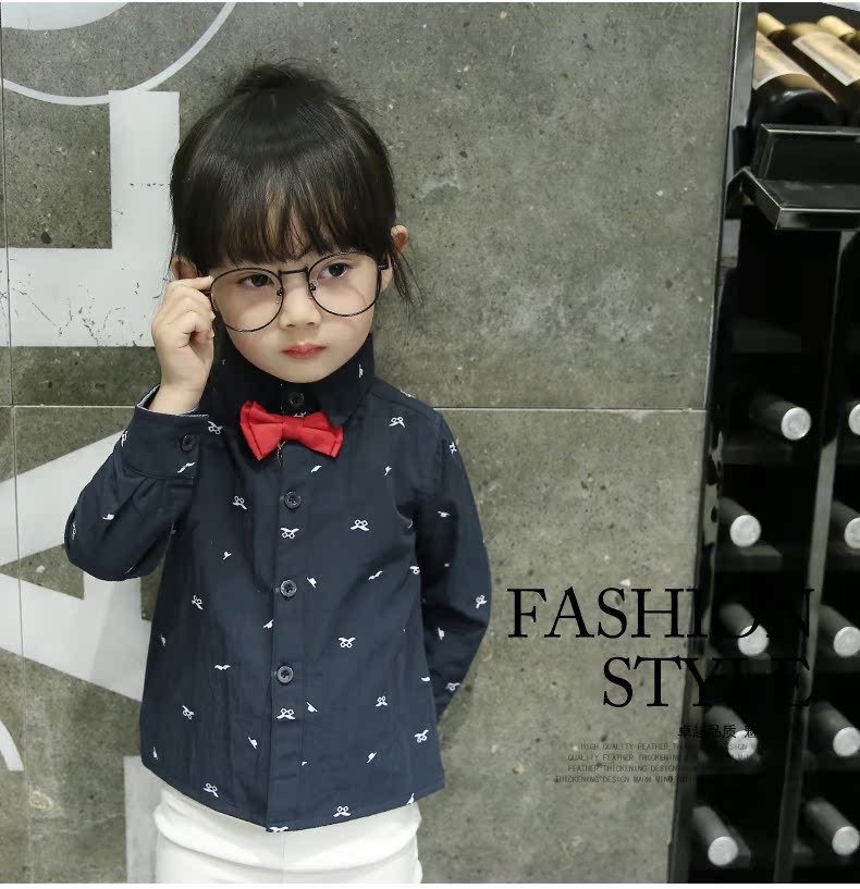 Chemise enfant à manche longue - Ref 2082890 Image 10