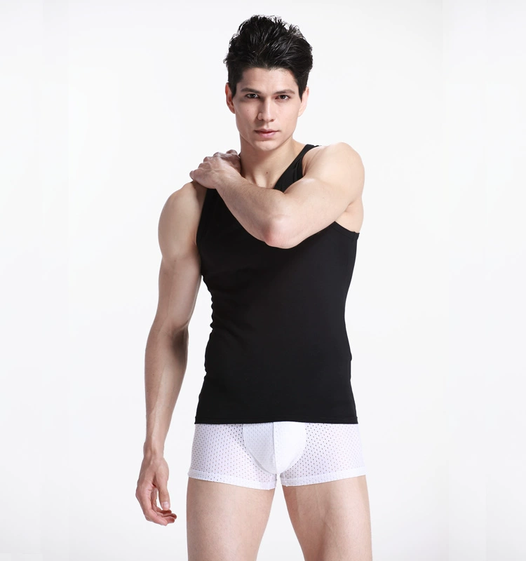 Áo vest nam cotton thể thao kiểu dáng mỏng thể thao cản trở áo thể thao mùa hè bó sát người trẻ áo khoác ba lỗ nam