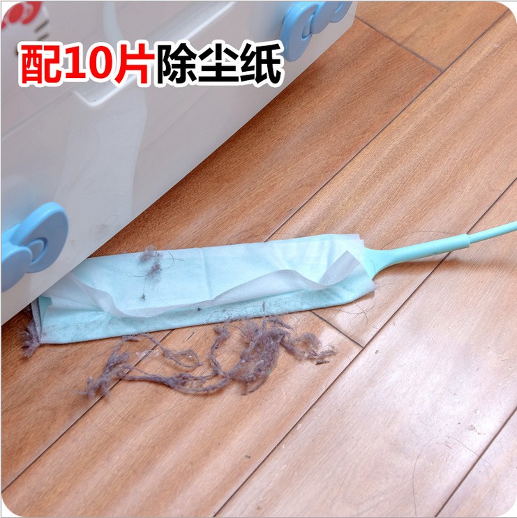 Lengthened slit dust brush unwoven cloth Dust-removing Chicken Mao Zen Home Sweeping Ash God Instrumental Bed Bottom Sweeping Clean of the Cleaner Brush