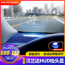 Suitable for 15-2021 New Highlander HUD head-up display 18 built-in tire pressure monitoring modified decoration