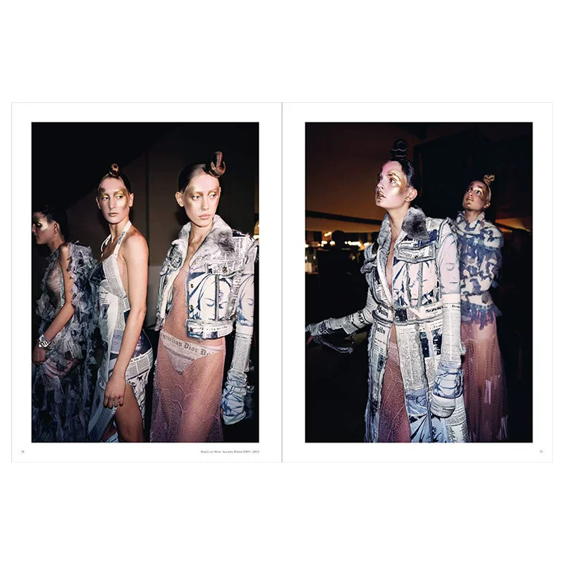 [T & H] John Galliano for Dior John Galiano's Dior English original clothing design English original book book imported genuine