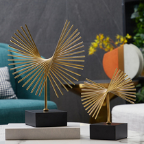 Metal American light luxury decoration Home decoration Model room Office living room TV dining side cabinet Entrance decoration