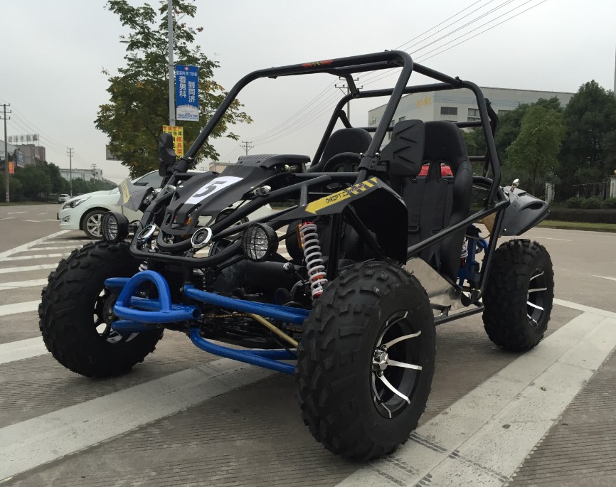 four wheels mountain biking