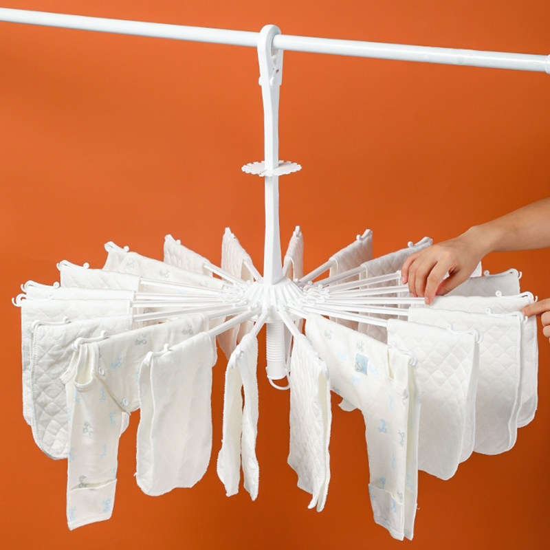 Umbrella Diaper Shelf Home Plastic Windproof Towel Drying Rack Newborn Baby Baby Diaper Laundry Rack-Taobao