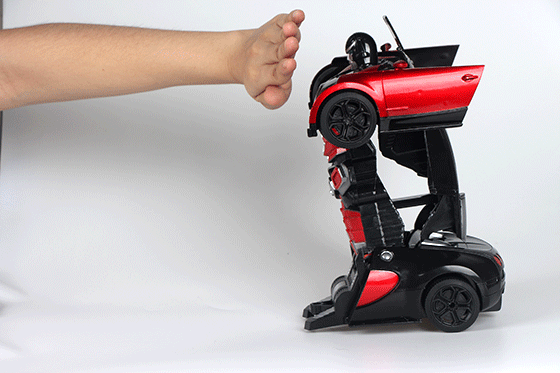 Biến dạng cảm ứng điều khiển từ xa xe đồ chơi King Kong robot điều khiển từ xa biến dạng xe sạc không dây cho trẻ em bộ đồ chơi