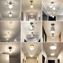 Nordic corridor lights aisle lights 2021 New Net red creative porch entrance stairs balcony ceiling lights