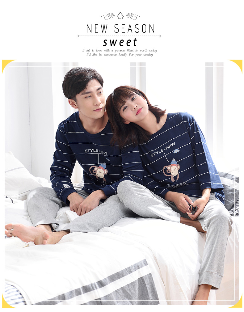 Pyjama mixte en Coton à manches longues - Ref 3006032 Image 15