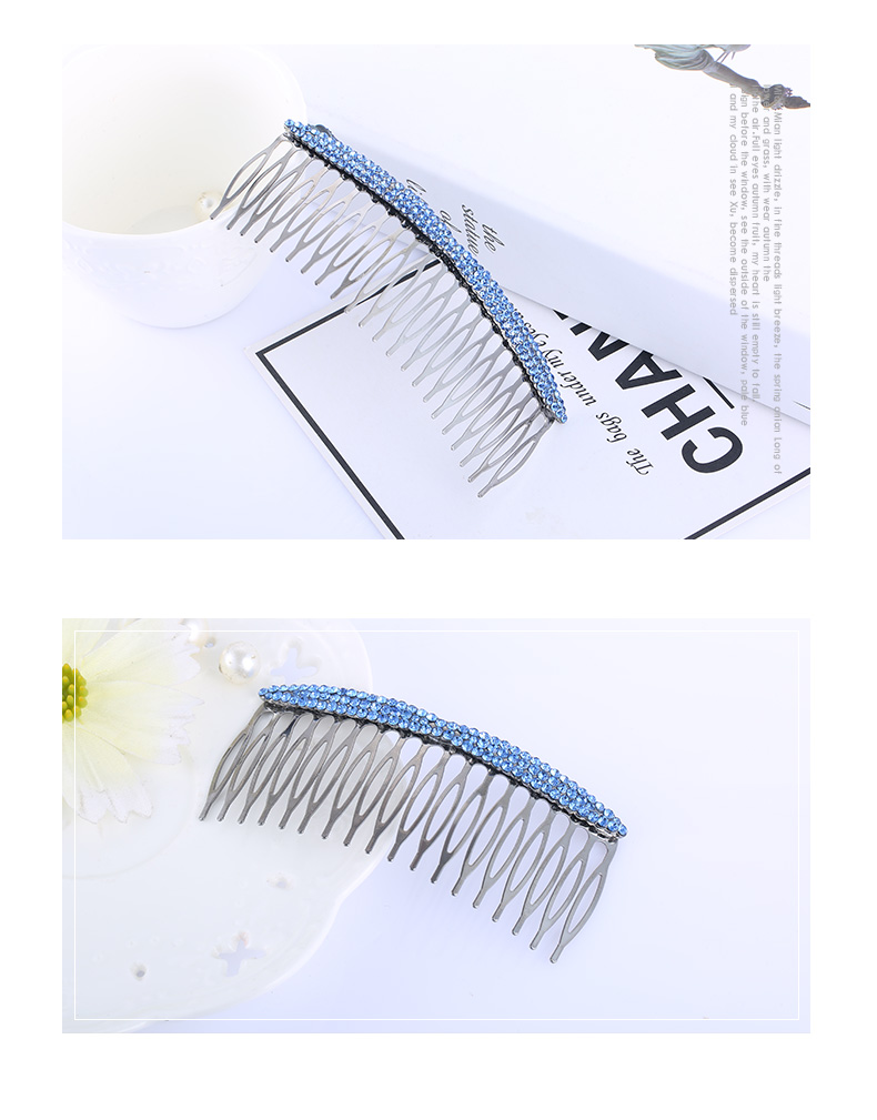 Nhật Bản và Hàn Quốc phụ kiện tóc Hàn Quốc rhinestone lược chải tóc lược chải tóc mái lược sắt chải răng phụ nữ Hàn Quốc kẹp tóc kẹp đầu clip đồ buộc tóc scrunchies
