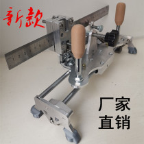 The new slide rail is free of disassembly and grinding. V clamp belt sander angle-fixing sharpener multifunctional hand-held cutting edge metal tool