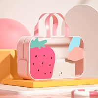 С разделителями, розовый, большой