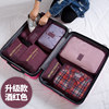 Burgundy set, shoe bag