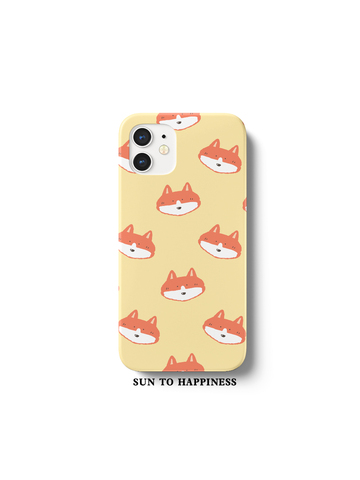 Girls Cartoon Fox 15, 14, 13, 12, 11 iPhone Case