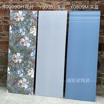 Nordic macarons bathroom bathroom background wall tiles 400x1200 interior wall tiles large board pure ribbon tiles