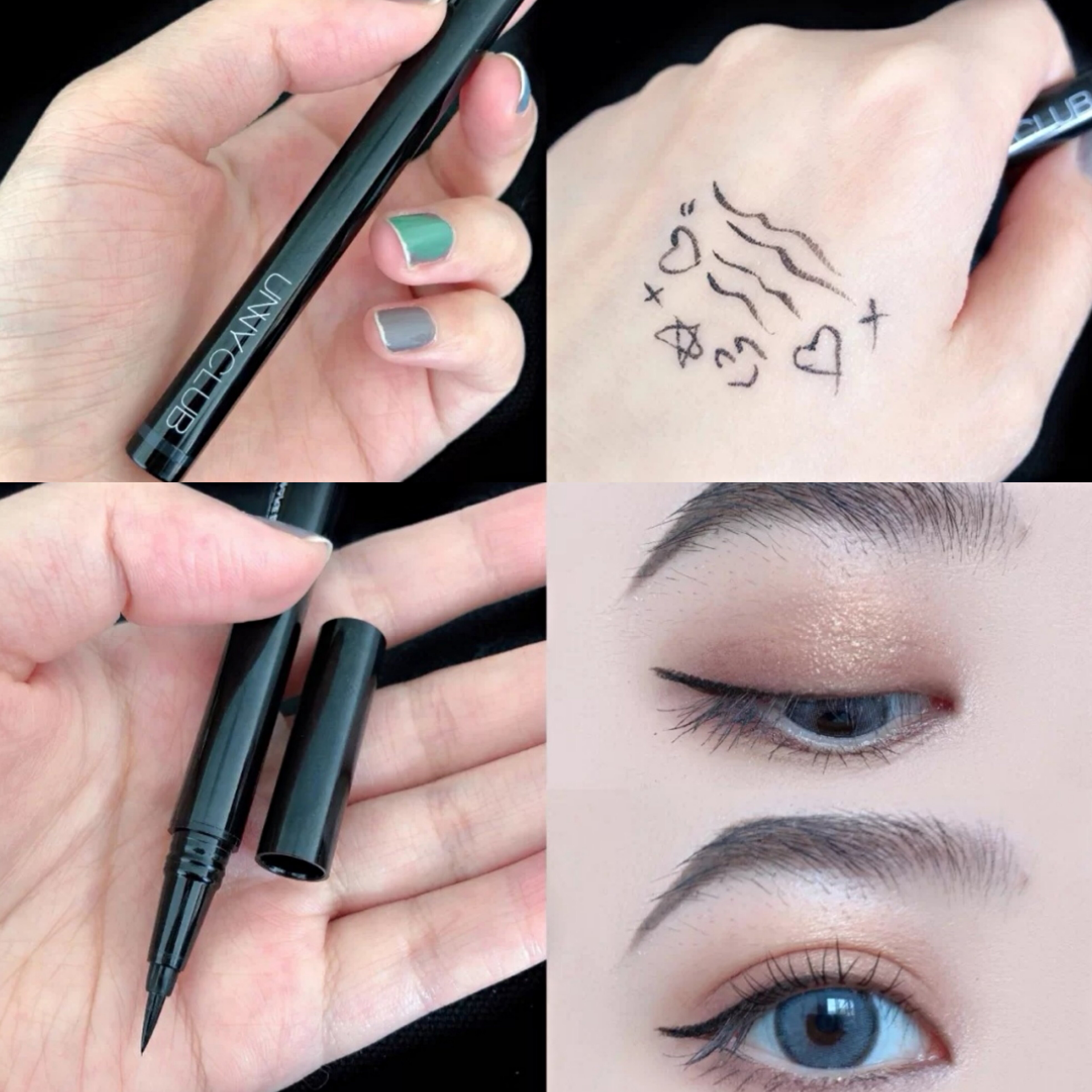 Hand remnant Party Welfare unny slim eye line liquid pen waterproof and anti-perspiration lasting not fainting-Taobao
