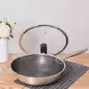 German non-stick wok Household 304 stainless steel wok uncoated induction cooker Gas stove special wok