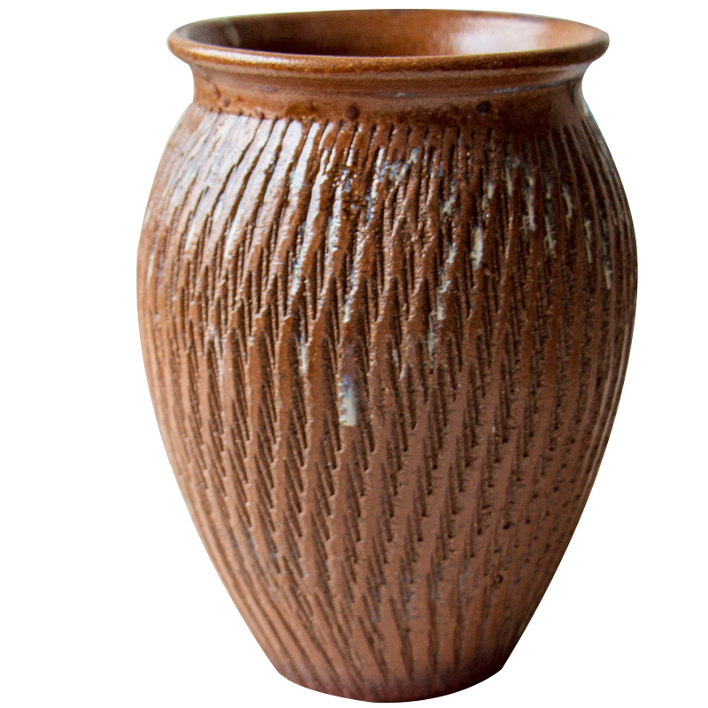 The Big gap modelling more meat flowerpot more coarse pottery orchid rose ceramics plant POTS mage old running the flowerpot