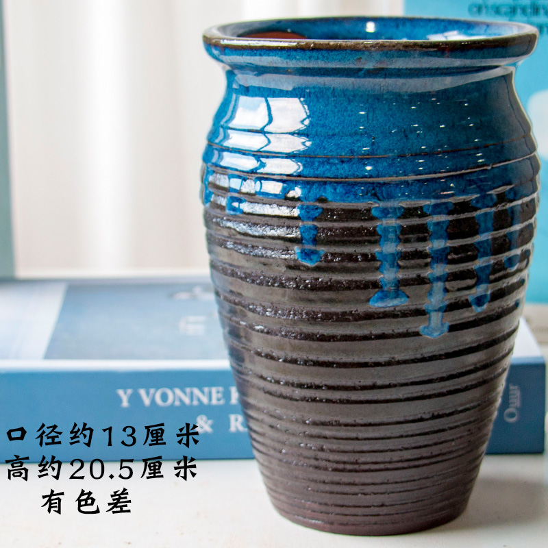 Many Chinese rose flower pot through pockets tao old running more meat the plants to heavy purple orchid ceramic POTS mage flowerpot