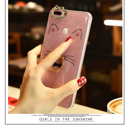 oppor15手机壳女款可爱闪粉oppor15梦境版软