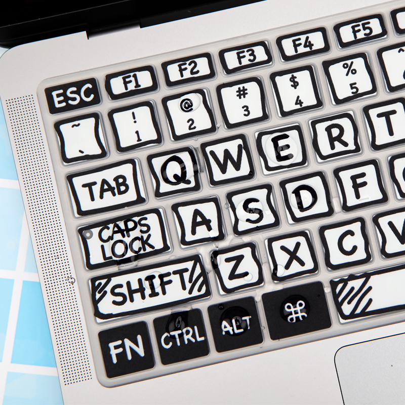 MacBookキーボードフィルム、AppleコンピューターAir13保護M1ノートブックMateBook14 Honor MagicBook Lenovo 15 Xiaoxin Yoga14s Cartoon 16 Film Pro14に適しています