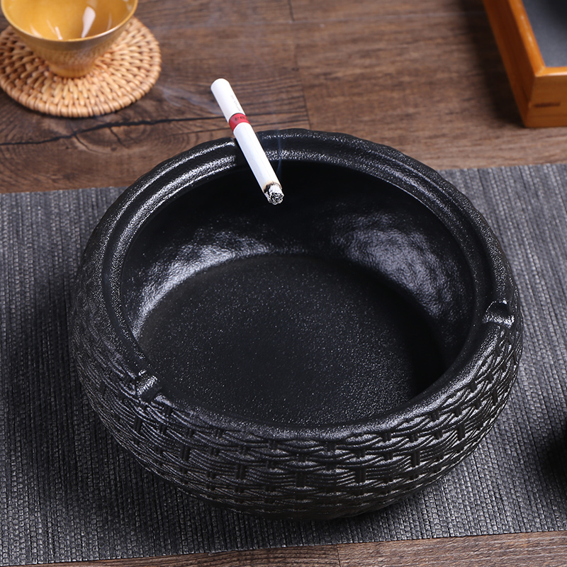 Dragon invertors household ceramic ashtray large sitting room of Chinese style bedroom contracted tea to wash to the writing brush washer restoring ancient ways furnishing articles tea taking