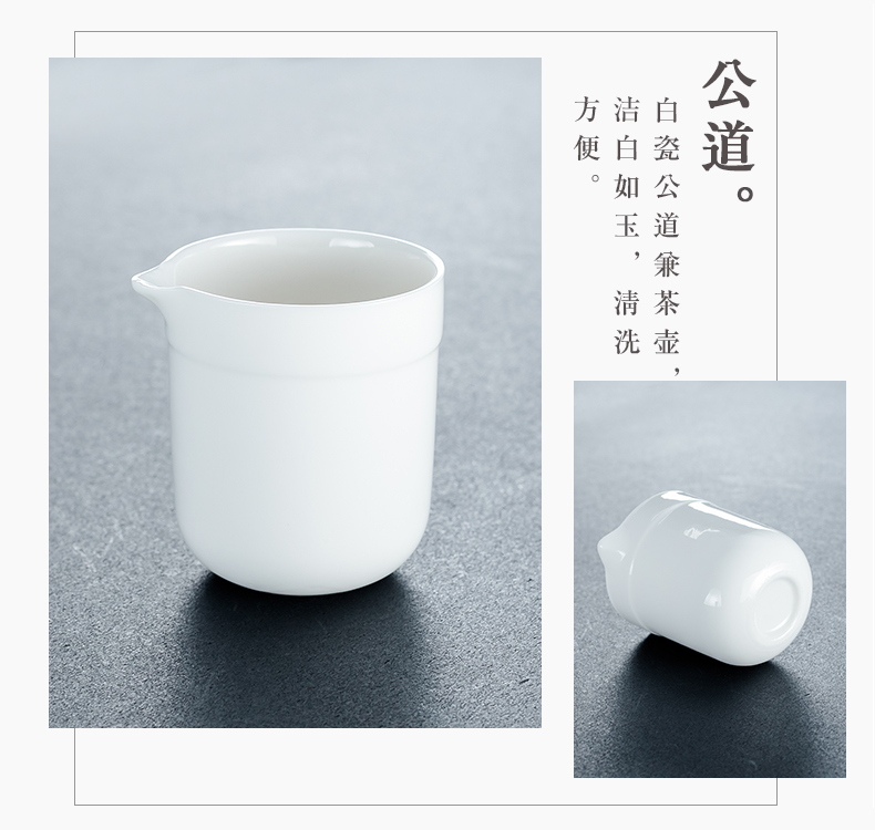 Ceramic white porcelain crack cup a pot of 2 cup small POTS kung fu tea set travel is suing portable tea