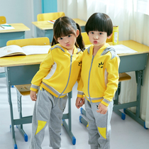 Kindergarten garden uniform Primary school uniform spring and autumn suit Childrens sports class suit custom new college style teacher suit