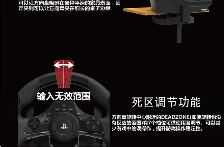 HORI ban đầu máy tính PS4 PS3 PC STEAM 052 tay lái - Chỉ đạo trong trò chơi bánh xe vô lăng g29