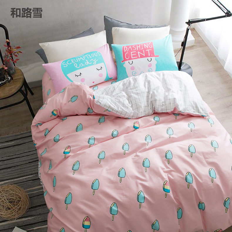 Xử lý mã bị hỏng] chăn bông đơn mảnh chăn bông sinh viên đơn ký túc xá đôi 100% bông chăn 1,5 	chăn phao dày	